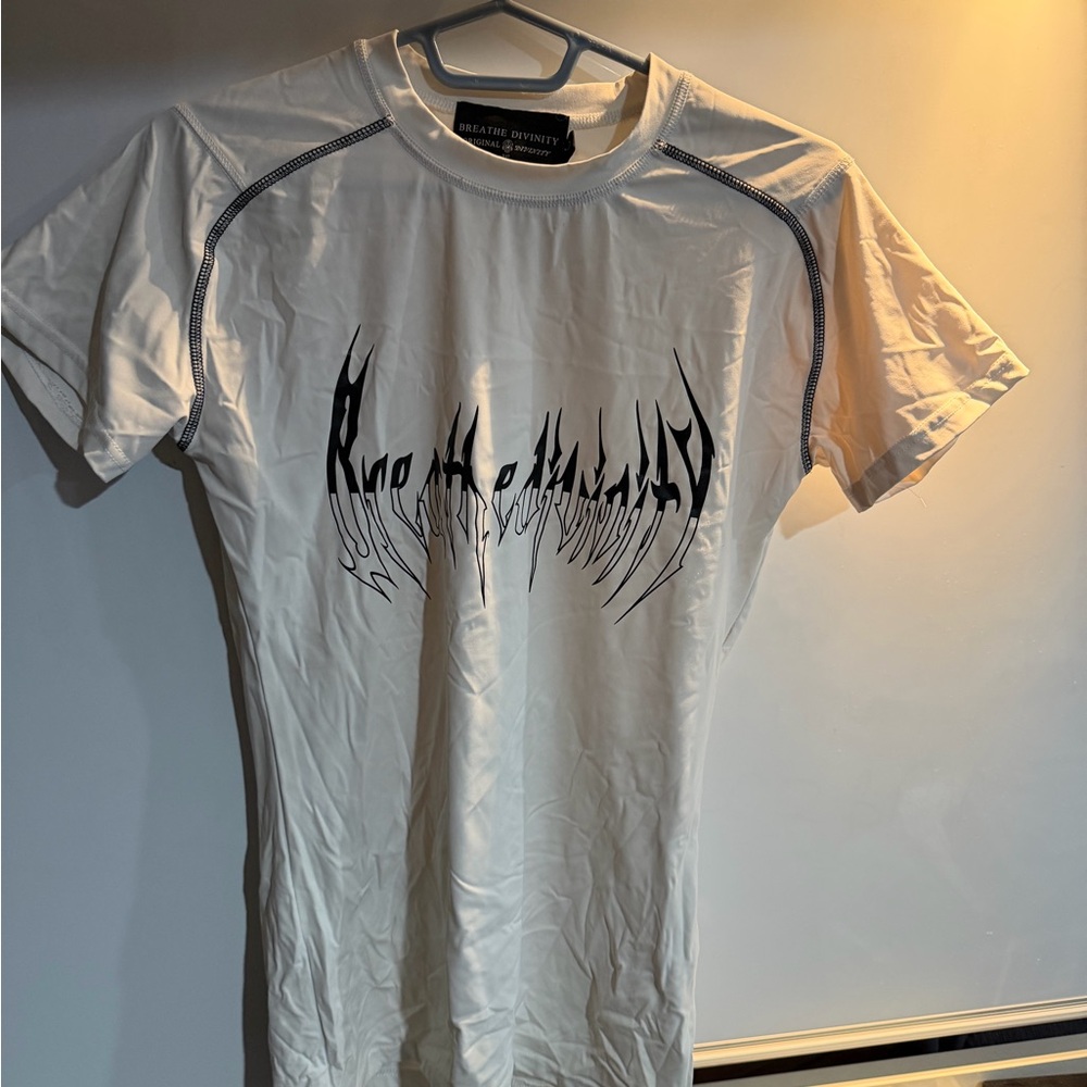 White Breathe Divinity Men's Shirt